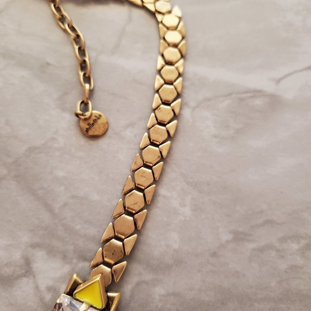 🌞 Stella and Dot Rhinestones Crystals Cluster Norah Statement Necklace 🌞 - Picture 6 of 16
